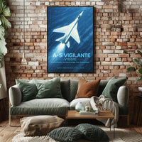 A-5 Vigilante Supersonic Strike Poster PosterGoat