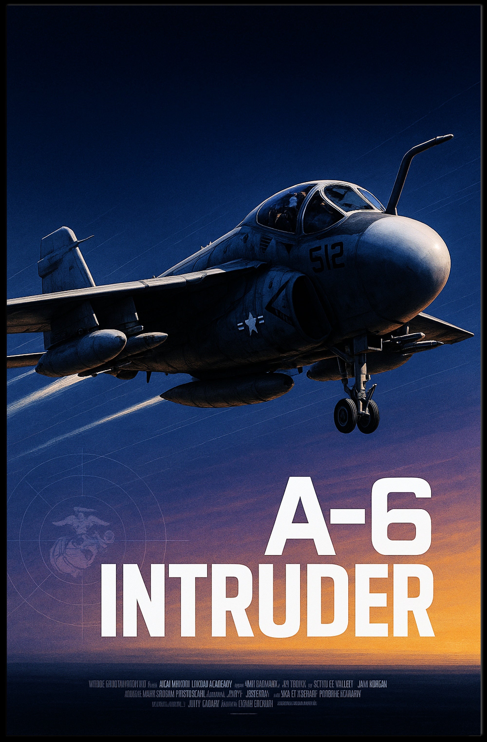 A-6 Intruder Poster PosterGoat