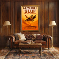A-7 Corsair II SLUF Poster PosterGoat