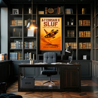 A-7 Corsair II SLUF Poster PosterGoat
