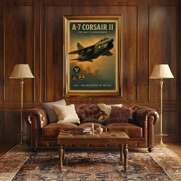 A-7 Corsair II The Navys Workhorse Poster PosterGoat