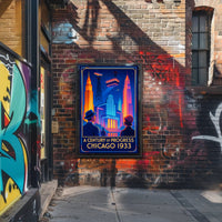 A Century of Progress Chicago 1933 Poster Art Print PosterGoat