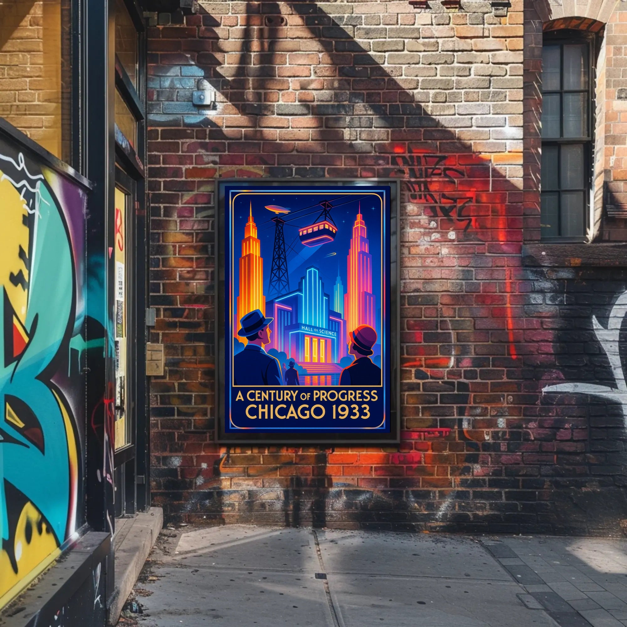 A Century of Progress Chicago 1933 Poster Art Print PosterGoat