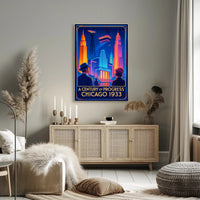 A Century of Progress Chicago 1933 Poster Art Print PosterGoat