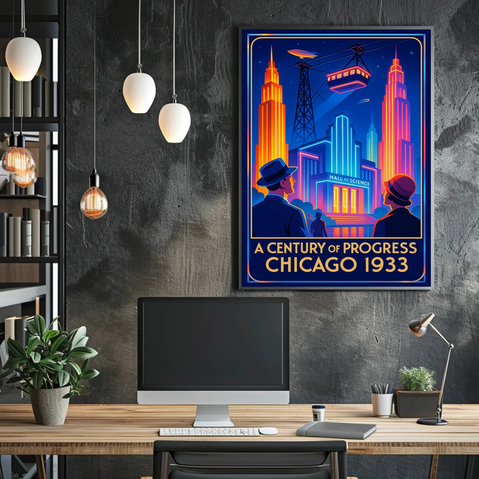 A Century of Progress Chicago 1933 Poster Art Print PosterGoat