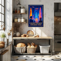 A Century of Progress Chicago 1933 Poster Art Print PosterGoat