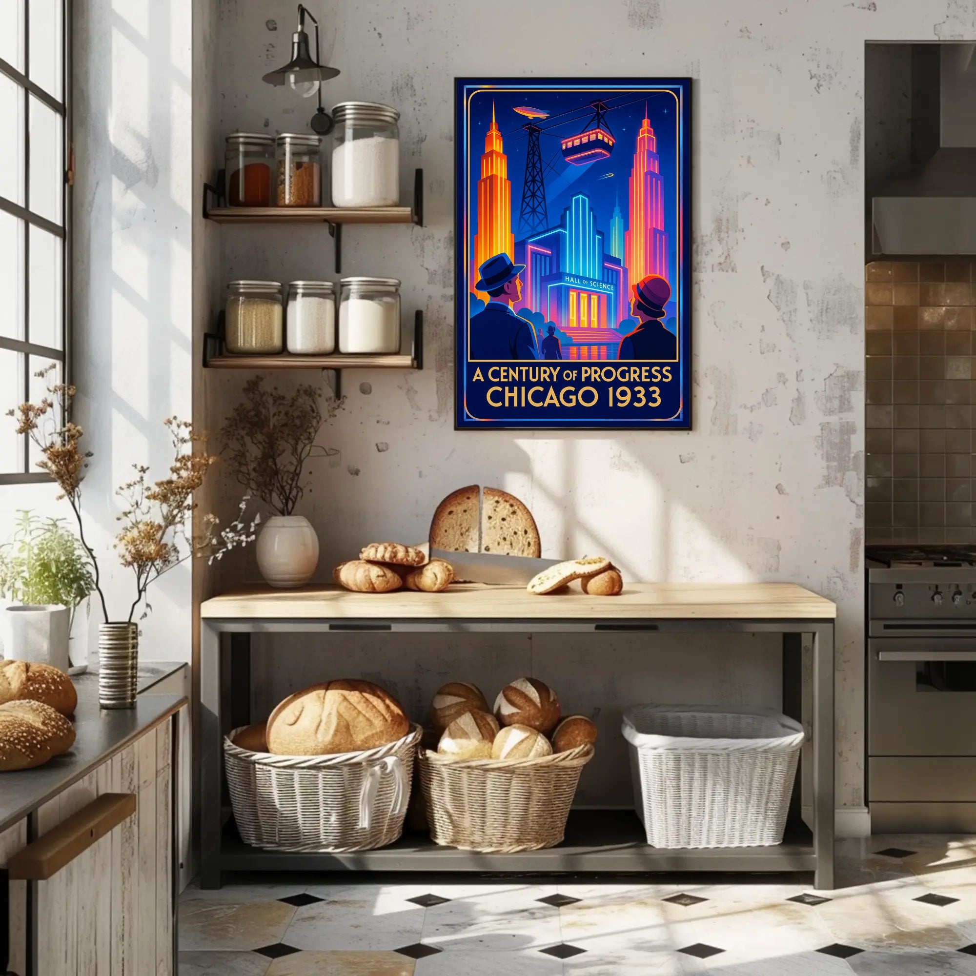 A Century of Progress Chicago 1933 Poster Art Print PosterGoat