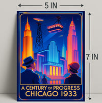 A Century of Progress Chicago 1933 Poster Art Print PosterGoat