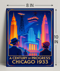 A Century of Progress Chicago 1933 Poster Art Print PosterGoat