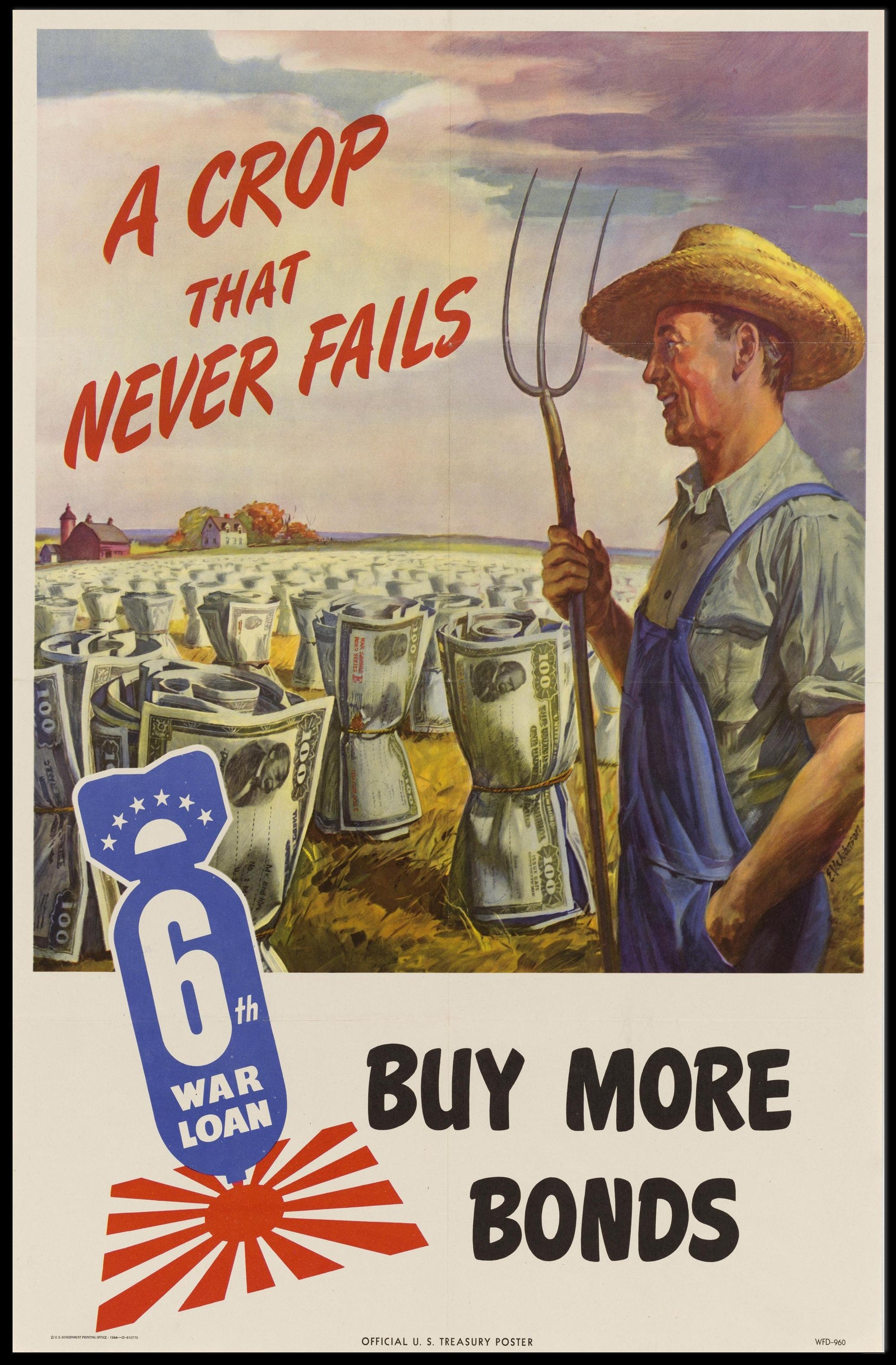 A Crop That Never Fails Vintage Art Print Decor PosterGoat