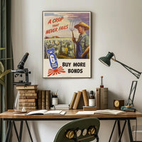A Crop That Never Fails Vintage Art Print Decor PosterGoat