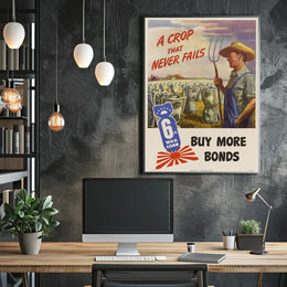 A Crop That Never Fails Vintage Art Print Decor PosterGoat