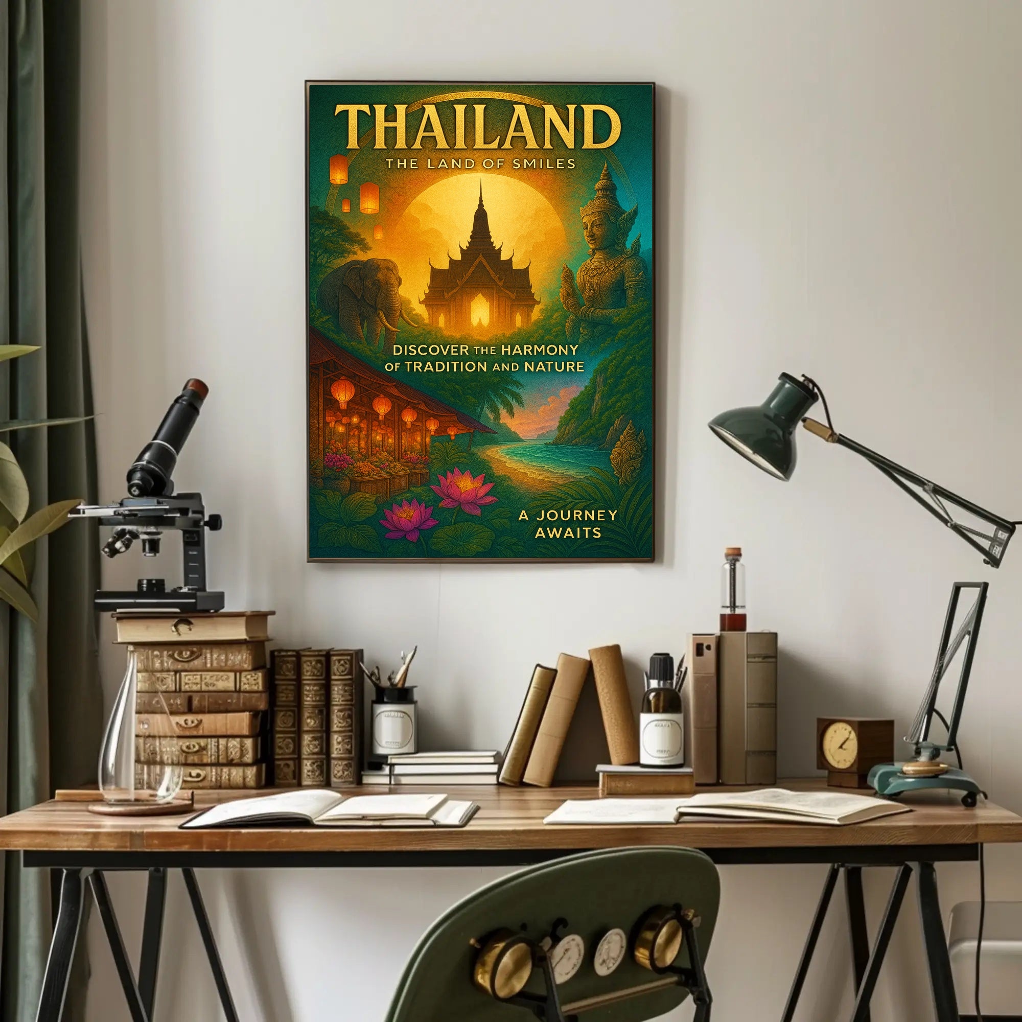 A Journey Awaits Poster PosterGoat