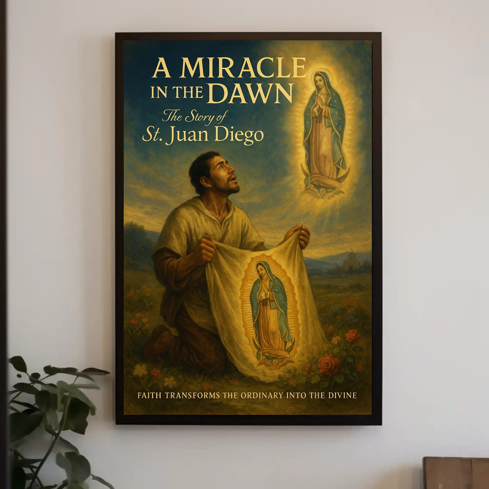 A Miracle in the Dawn The Story of St. Juan Diego Poster PosterGoat