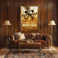 A10 Thunderbolt II Warthog Poster PosterGoat