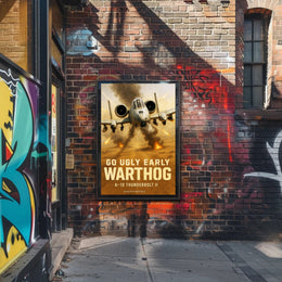 A10 Thunderbolt II Warthog Poster PosterGoat