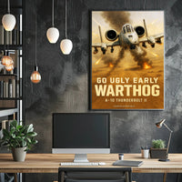 A10 Thunderbolt II Warthog Poster PosterGoat