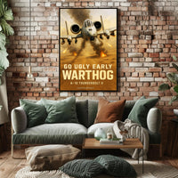A10 Thunderbolt II Warthog Poster PosterGoat