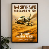 A4 Skyhawk Heinemanns Hotrod Poster PosterGoat
