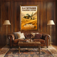 A4 Skyhawk Heinemanns Hotrod Poster PosterGoat