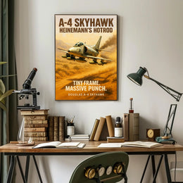 A4 Skyhawk Heinemanns Hotrod Poster PosterGoat