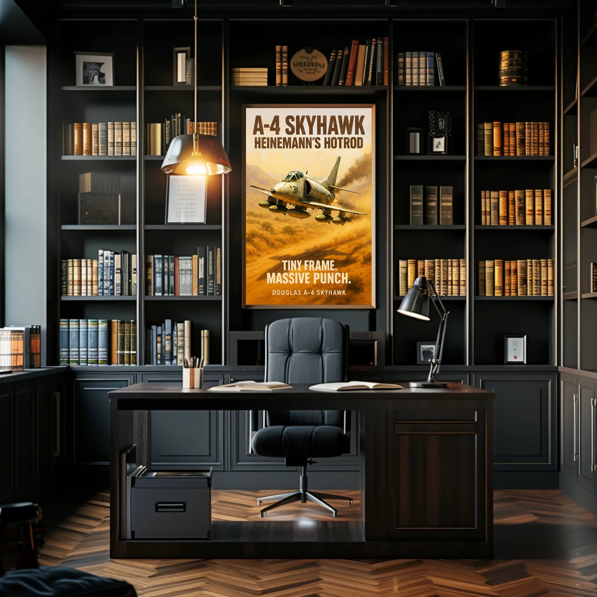 A4 Skyhawk Heinemanns Hotrod Poster PosterGoat