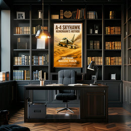 A4 Skyhawk Heinemanns Hotrod Poster PosterGoat