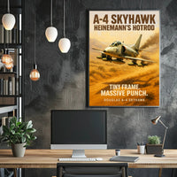 A4 Skyhawk Heinemanns Hotrod Poster PosterGoat