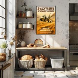 A4 Skyhawk Heinemanns Hotrod Poster PosterGoat