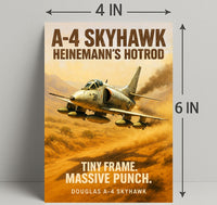 A4 Skyhawk Heinemanns Hotrod Poster PosterGoat