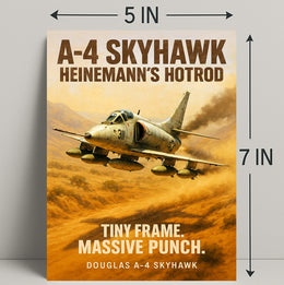 A4 Skyhawk Heinemanns Hotrod Poster PosterGoat