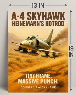 A4 Skyhawk Heinemanns Hotrod Poster PosterGoat