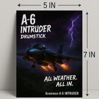 A6 Intruder All Weather. All In Poster PosterGoat