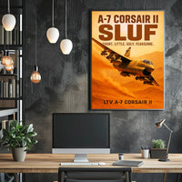 A7 Corsair II SLUF Poster PosterGoat