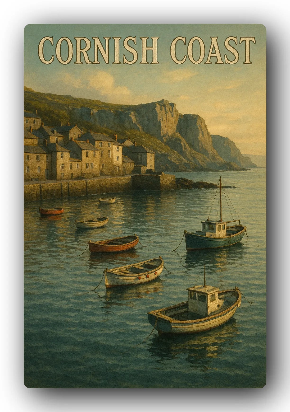 Cornish Coast Trading Card