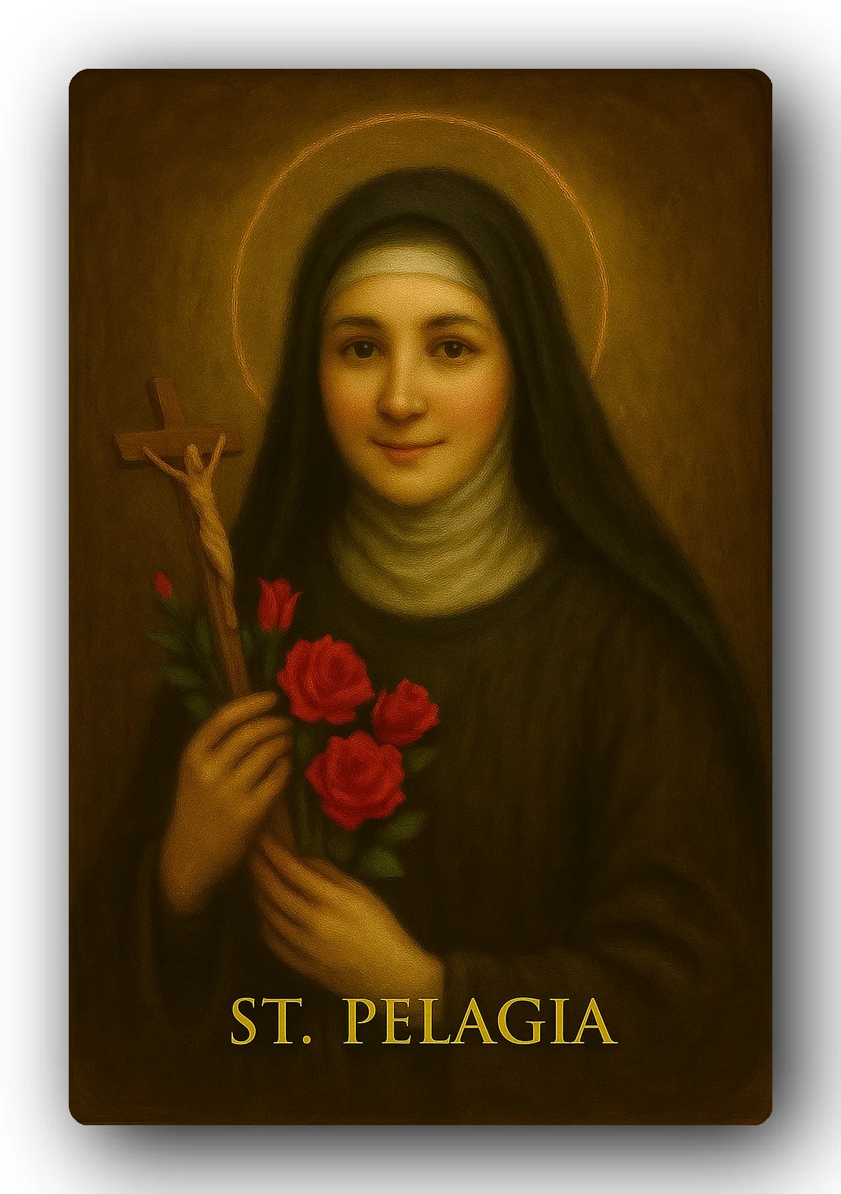 St. Pelagia Trading Card