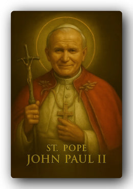 St. Pope John Paul Ii Trading Card