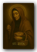 St. Zita Trading Card