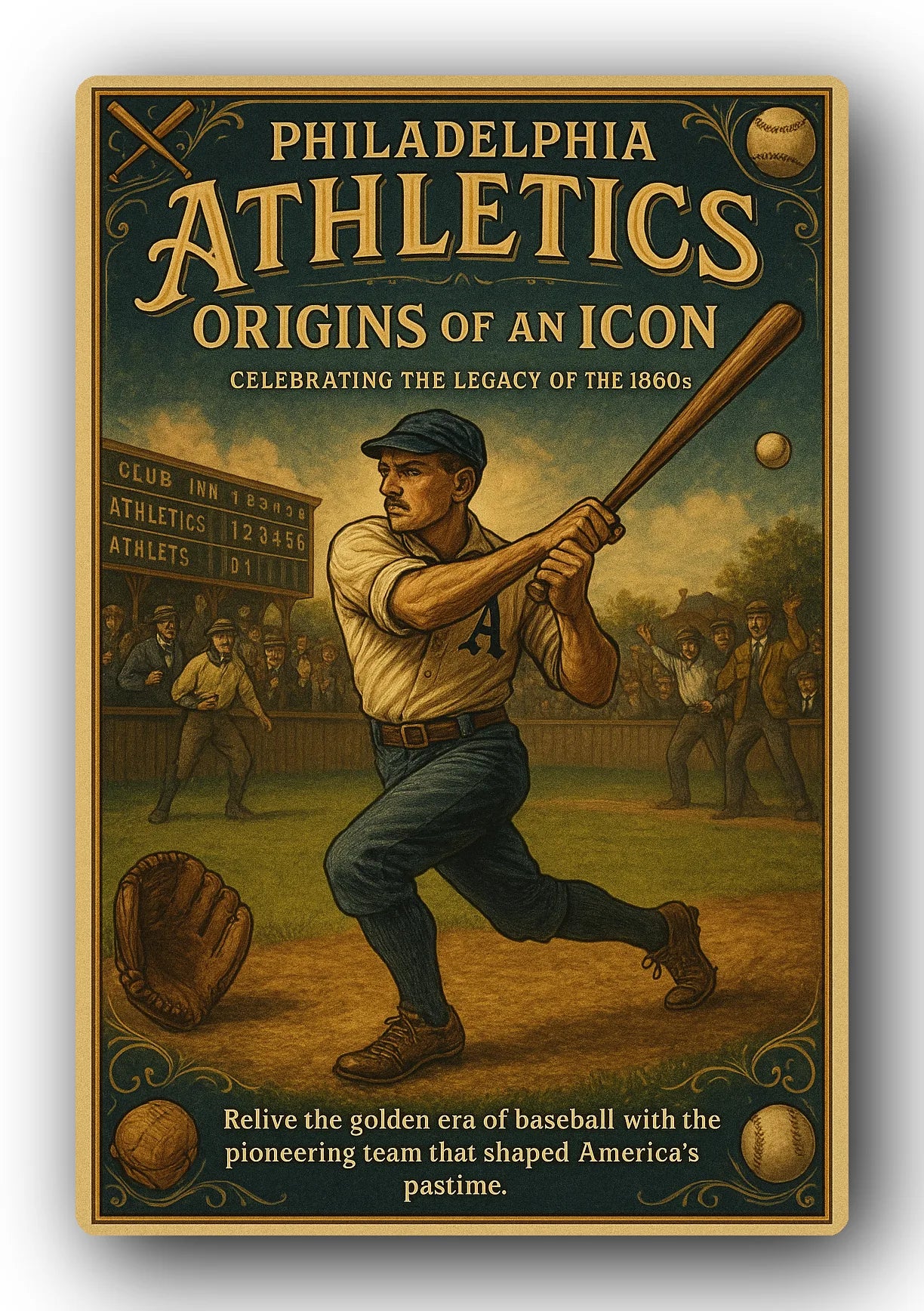 Philadelphia Athletics Origins Of An Trading Card