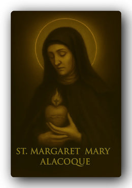 St. Margaret Mary Alacoque Trading Card