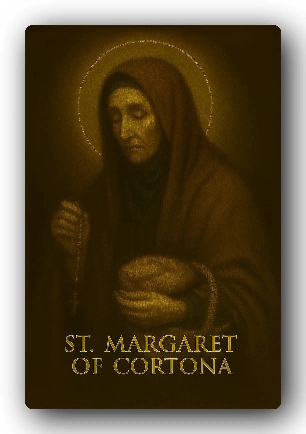 St. Margaret Of Cortona Trading Card