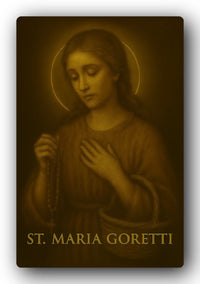 St. Maria Goretti Trading Card