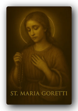 St. Maria Goretti Trading Card