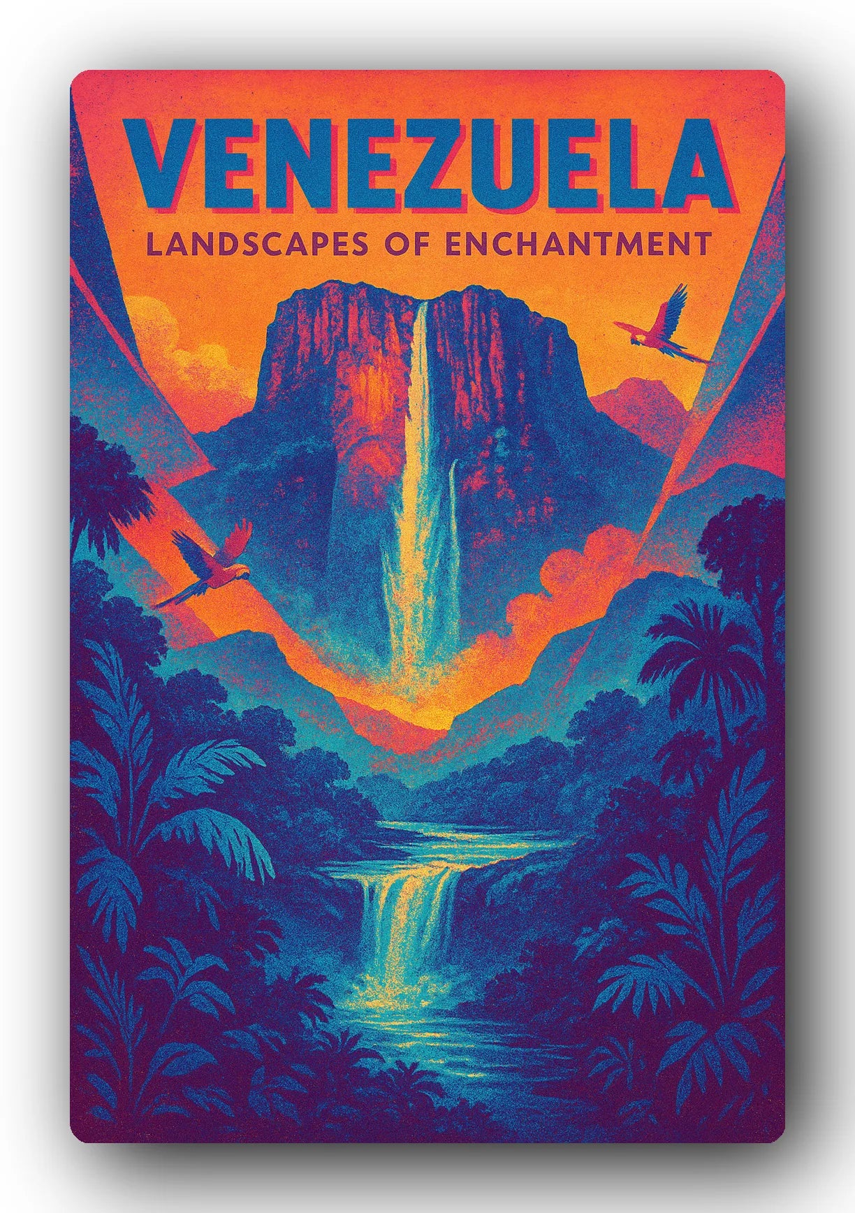 Venezuela Landscapes Of Enchantment Trading Card