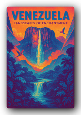 Venezuela Landscapes Of Enchantment Trading Card
