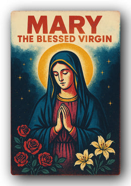 Mary The Blessed Virgin Trading Card