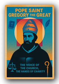 Pope Saint Gregory The Great Trading Card