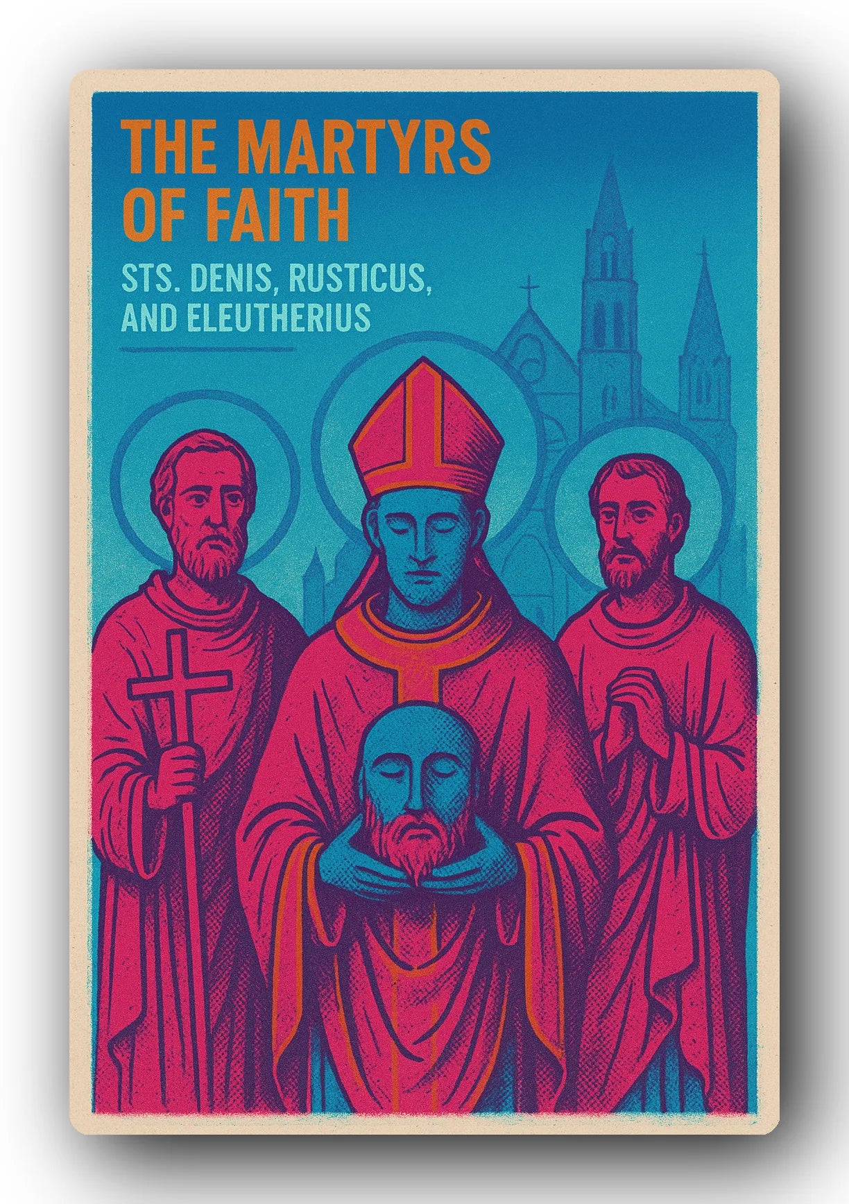 The Martyrs Of Faith Trading Card