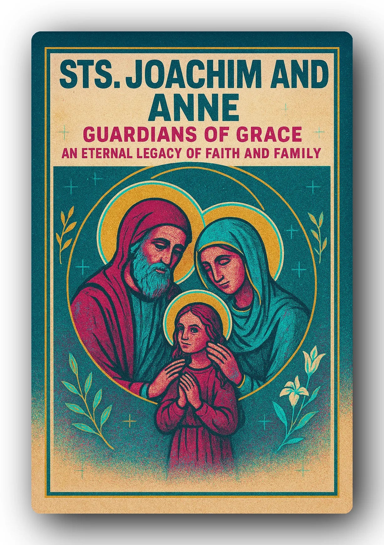 Guardians Of Grace Sts. Joachim And Trading Card