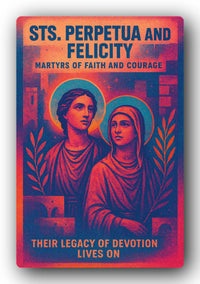 Saints Perpetua And Felicity Martyrs Trading Card